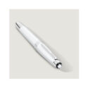 Montblanc, Meisterstück White Classique Rollerball Pen A Montblanc, Meisterstück White Classique Rollerball pen crafted in white precious resin with elegant platinum coated fittings featuring the Montblanc emblem inlaid in the cap top.