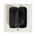 Montblanc, Meisterstück Black 2-Pen Pouch with Zip A Montblanc, Meisterstück 2-pen pouch crafted in luxurious, black smooth leather with space for two writing instruments and a zip closure.