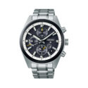 Seiko, Prospex Speedtimer GPS, Solar Men's Watch Seiko, Prospex Speedtimer GPS with a 42mm stainless steel case and bracelet strap featuring a GPS function, chronograph and a date function on a black dial.