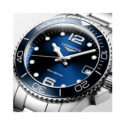 Longines, HydroConquest with a 32mm stainless steel case and a bracelet strap featuring a date function with a sunray blue dial and ceramic bezel.