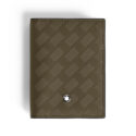 Montblanc, Extreme Khaki 4cc Card Holder A Montblanc, Extreme card holder crafted in embossed khaki coloured leather.