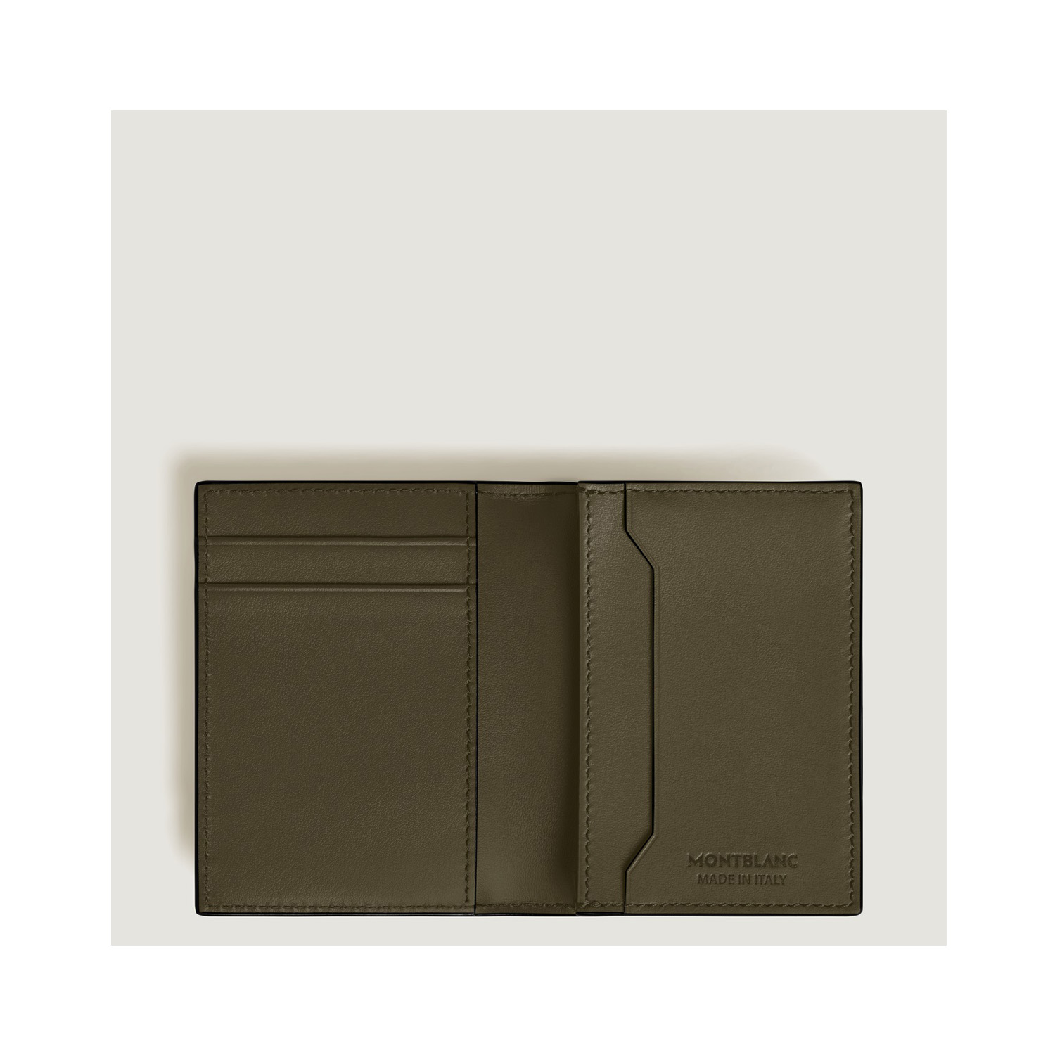 Montblanc, Extreme Khaki 4cc Card Holder A Montblanc, Extreme card holder crafted in embossed khaki coloured leather.
