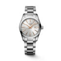 Longines, Conquest Classic Silver, Quartz Women's Watch Longines, Conquest Classic with a 29.5mm stainless steel case and bracelet strap featuring a date function and a silver dial.