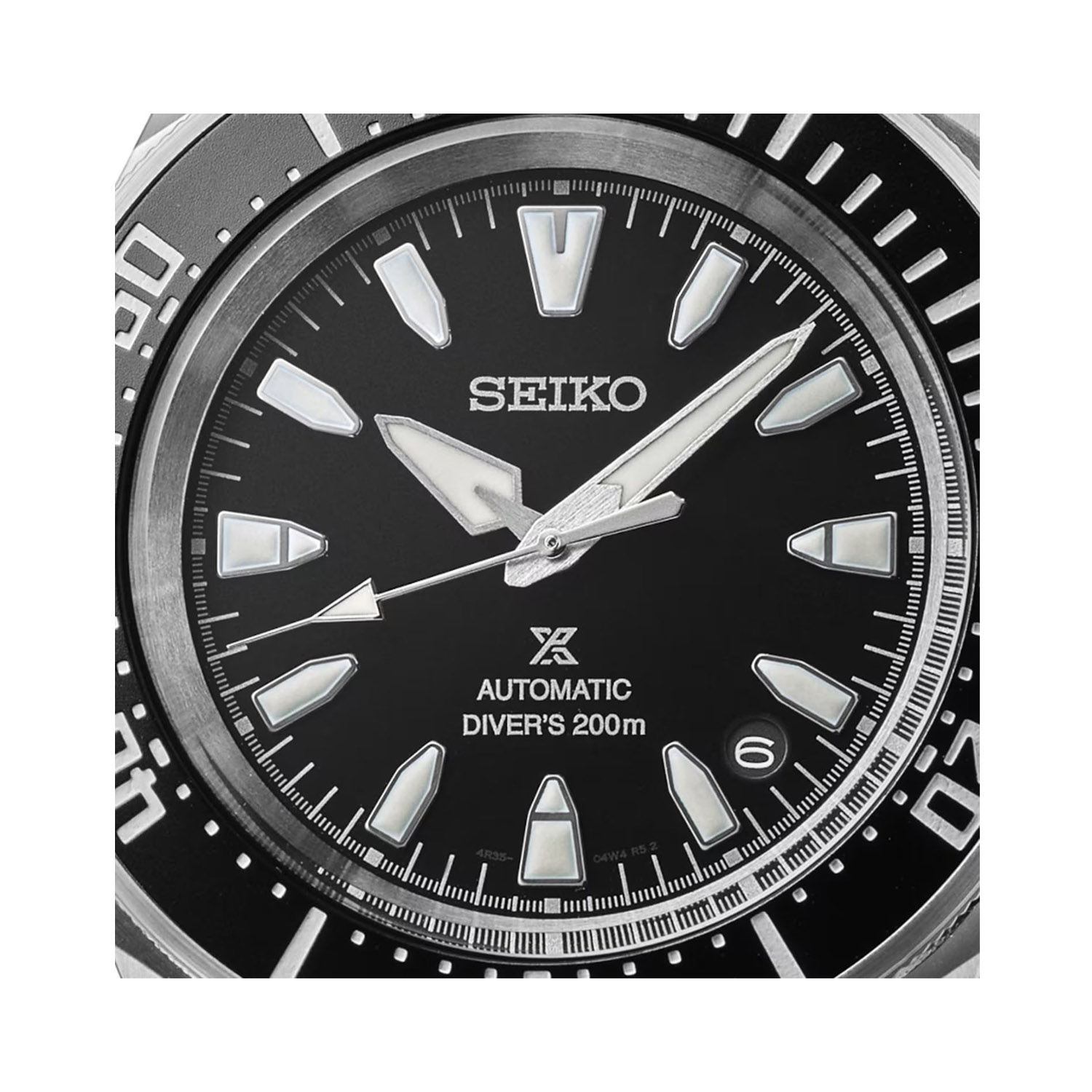 Seiko, Prospex 4R Black 'Shog-Urai', Automatic Men's Watch Seiko, Prospex 4R with a 41.7mm stainless steel case and bracelet strap featuring a date function and a black dial and ceramic bezel.