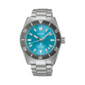 Seiko, Prospex 1965 Heritage Diver 'Tranquil Teal' Limited Edition, Automatic Men's Watch Seiko, Prospex 1965 Heritage Diver 'Tranquil Teal' Save The Ocean Limited Edition with a 40mm stainless steel case and bracelet strap featuring date function with a teal dial and a grey bezel.