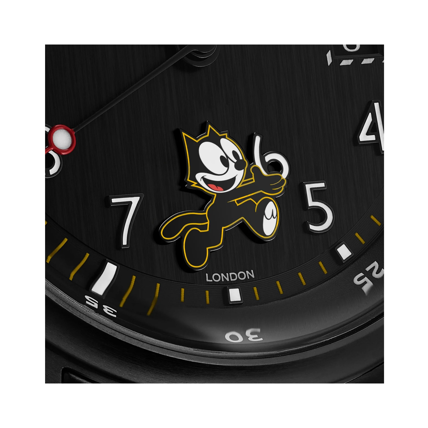 Bremont, Altitude MB Meteor 'Felix the Cat' Titanium Strap Limited Edition, Automatic Men's Watch Bremont, Altitude MB Meteor 'Felix the Cat' Limited Edition with a 42mm titanium case and a black titanium strap featuring a date function and a black dial.