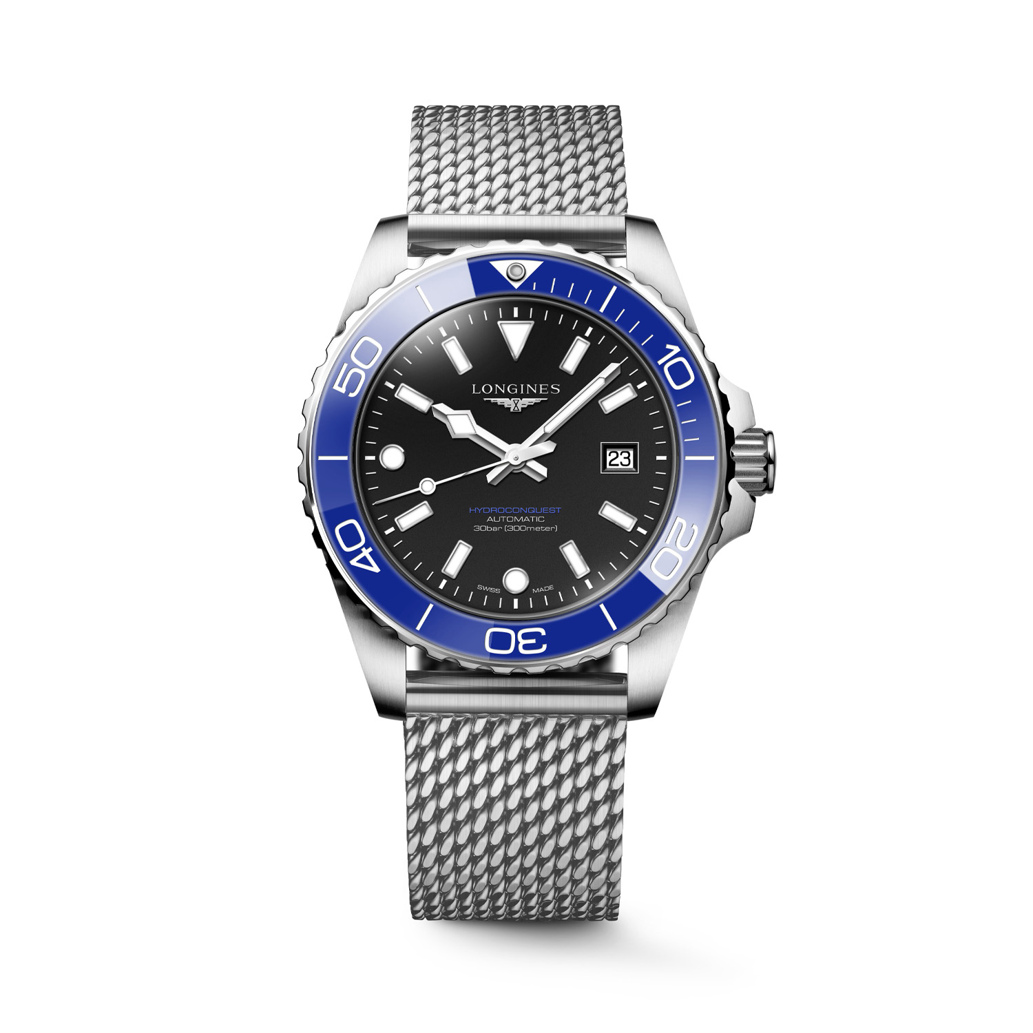 Longines, HydroConquest Luminous Blue, Automatic Men's Watch