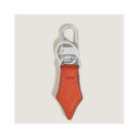 Montblanc, Sartorial Tangerine Nib Key Holder A Montblanc, Sartorial nib key holder in tangerine sartorial leather and shaped to resemble the shape of a pen nib.
