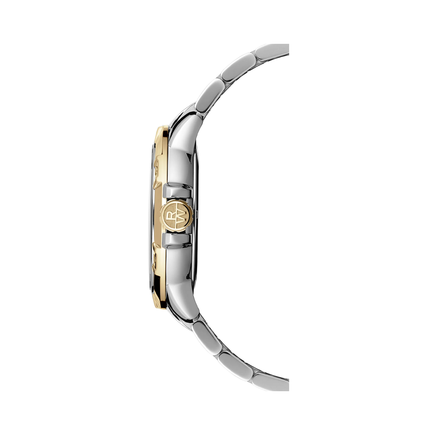 Raymond Weil, Tango Classic with a 41mm stainless steel and gold PVD coated case and bracelet strap featuring a date function and a white dial.