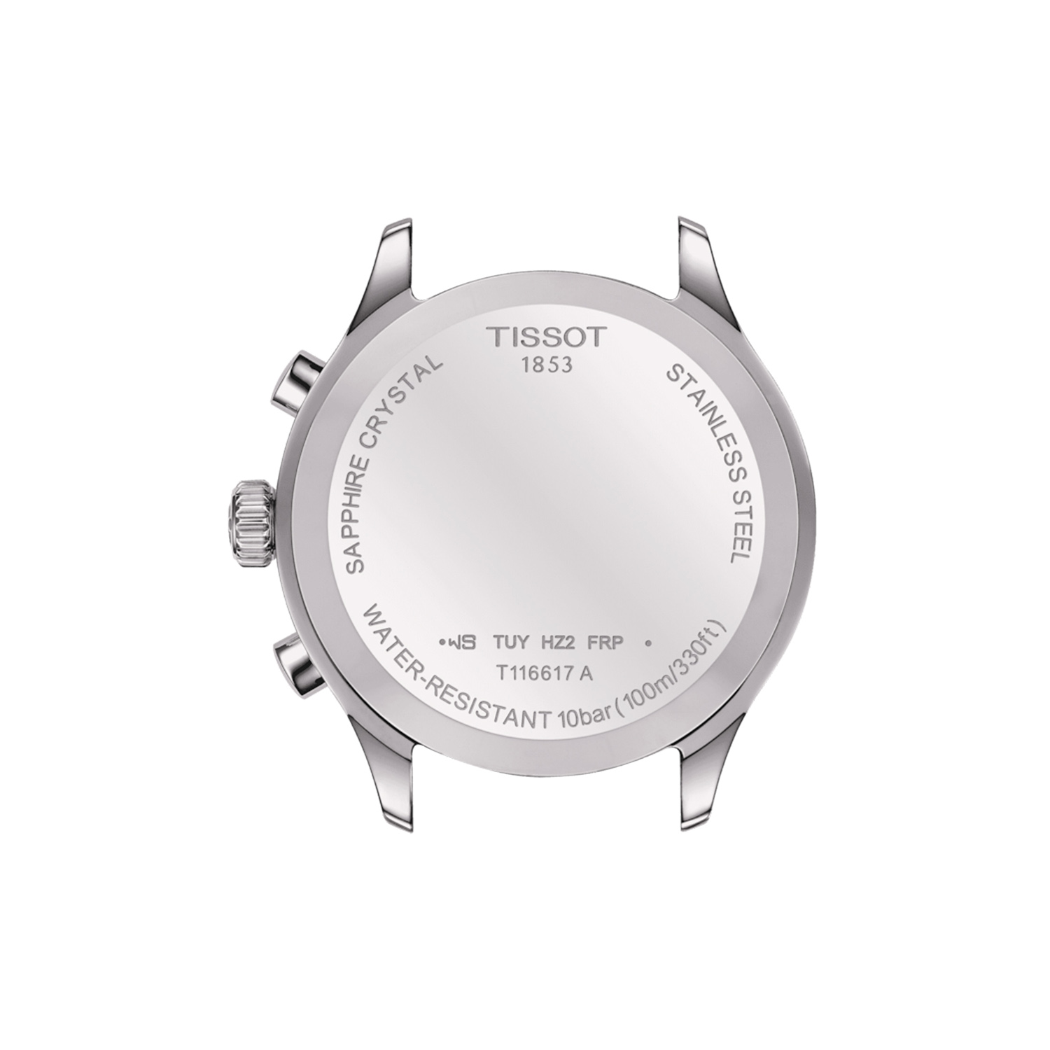 Tissot Chrono XL Classic with a 45mm stainless steel case and bracelet strap featuring a date function, chronograph and a green dial.