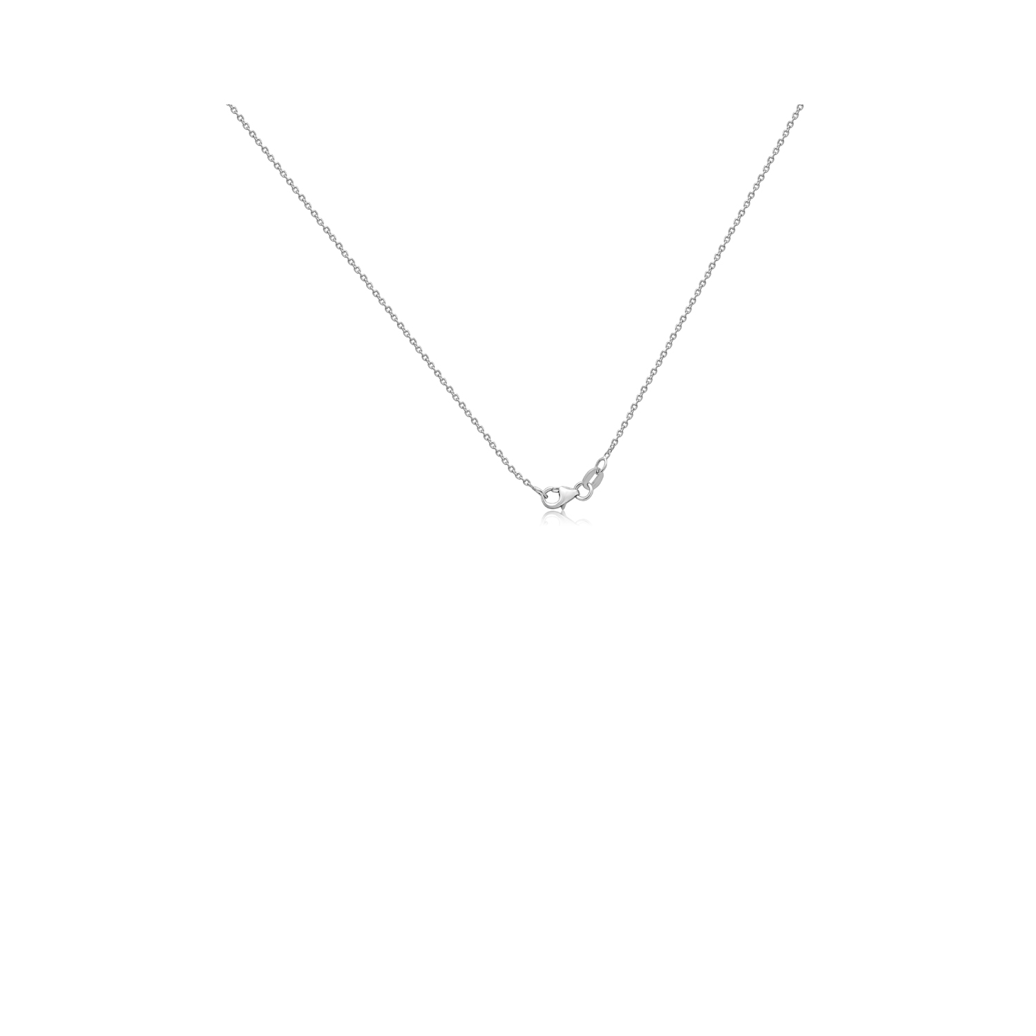 An 18ct white gold multi-shade pink sapphire and round brilliant cut diamond circular pendant and chain.