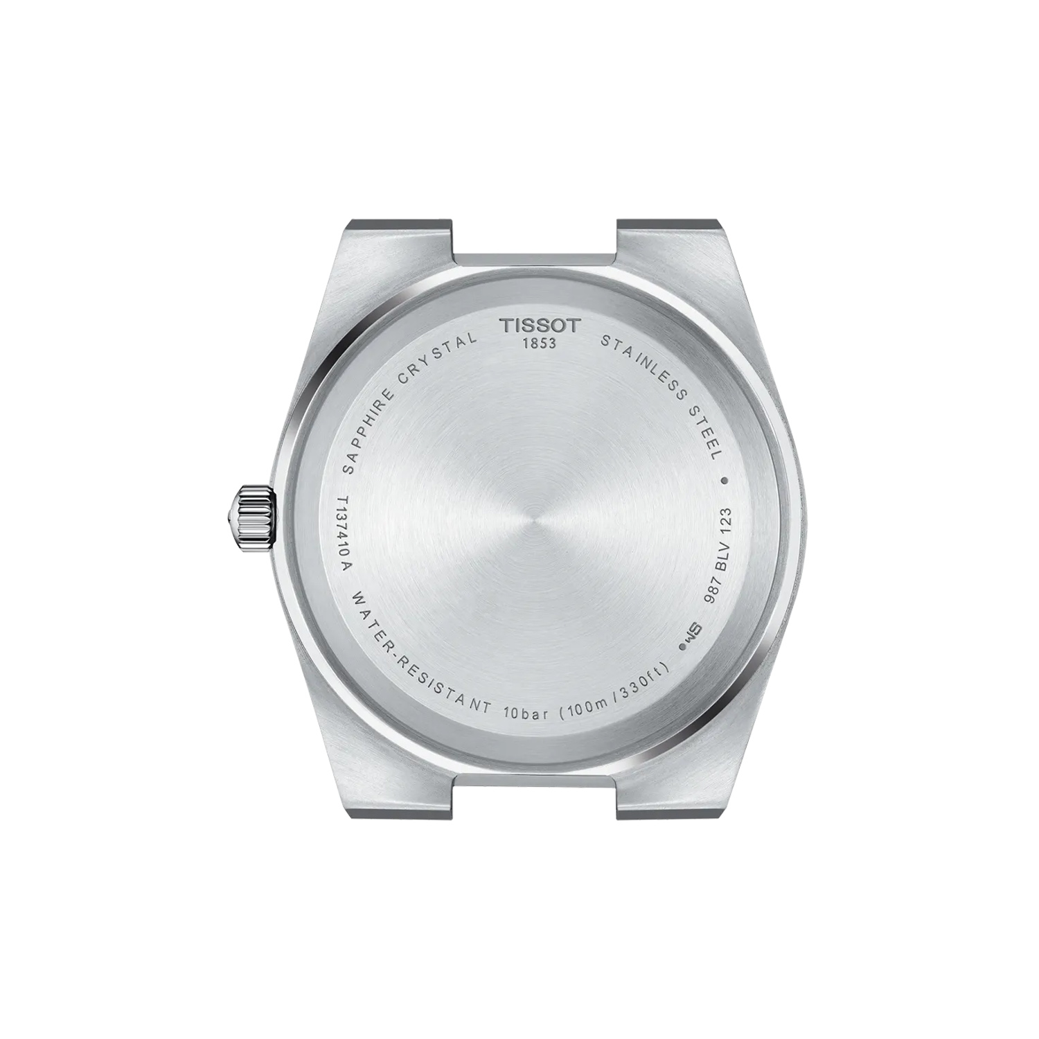 Tissot, PRX Black, Quartz Men's Watch Tissot, PRX with a 40mm stainless steel case and bracelet strap featuring a date function and a black dial.