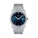 Tissot, PRX Dark Blue, Quartz Men's Watch Tissot, PRX with a 40mm stainless steel case and bracelet strap featuring a date function and a dark blue dial.