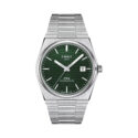 Tissot, PRX Powermatic 80 Forest Green, Automatic Men's Watch Tissot, PRX Powermatic 80 with 40mm stainless steel case and bracelet strap featuring a date function and a forest green dial.