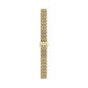 Tissot, Lovely, Quartz Women's Watch Tissot, Lovely with a 19.5mm stainless steel and yellow gold PVD plated case featuring a silver dial.