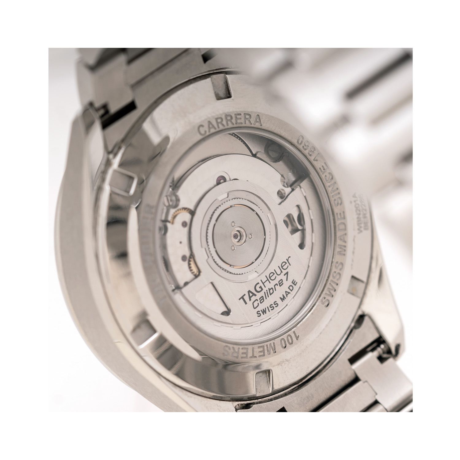 Tag Heuer, Carrera Twin-Time, Automatic Men's Watch Tag Heuer, Carrera Twin-Time with a 41mm stainless steel case and bracelet strap featuring a date function with a black dial.