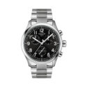 Tissot, Chrono L Black, Quartz Men's Watch Tissot, Chrono L with a 42mm stainless steel case and a bracelet strap featuring a chronograph, a date function and a black Arabic numeral dial.
