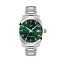 Tissot, Gentleman Green, Automatic Men's Watch Tissot, Gentleman with a 38mm stainless steel case and bracelet strap featuring a date function and a green dial.