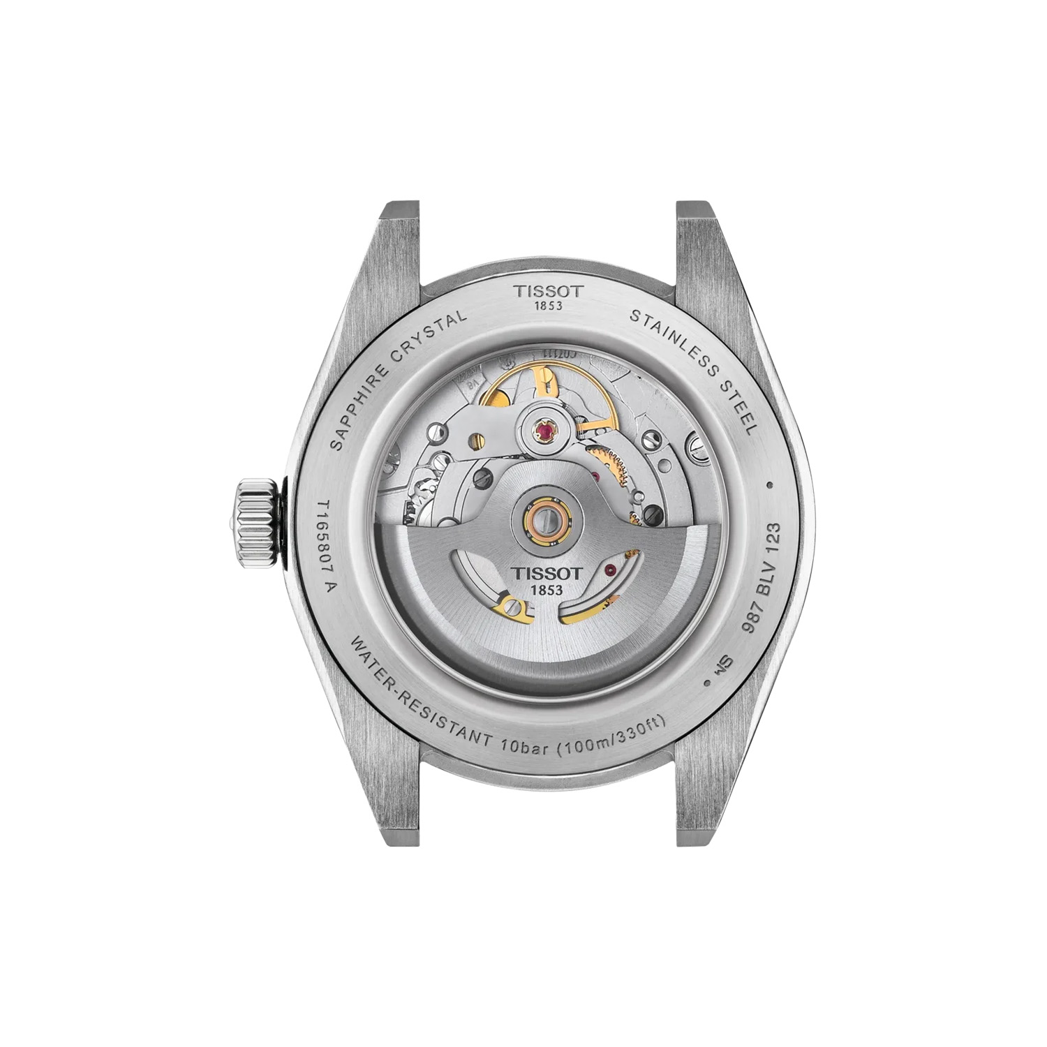 Tissot, Gentleman Green, Automatic Men's Watch Tissot, Gentleman with a 38mm stainless steel case and bracelet strap featuring a date function and a green dial.