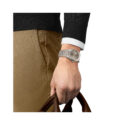 Tissot, PRX Titanium, Automatic Men's Watch Tissot, PRX with a 38mm titanium case and bracelet strap featuring a date function with an anthracite dial.