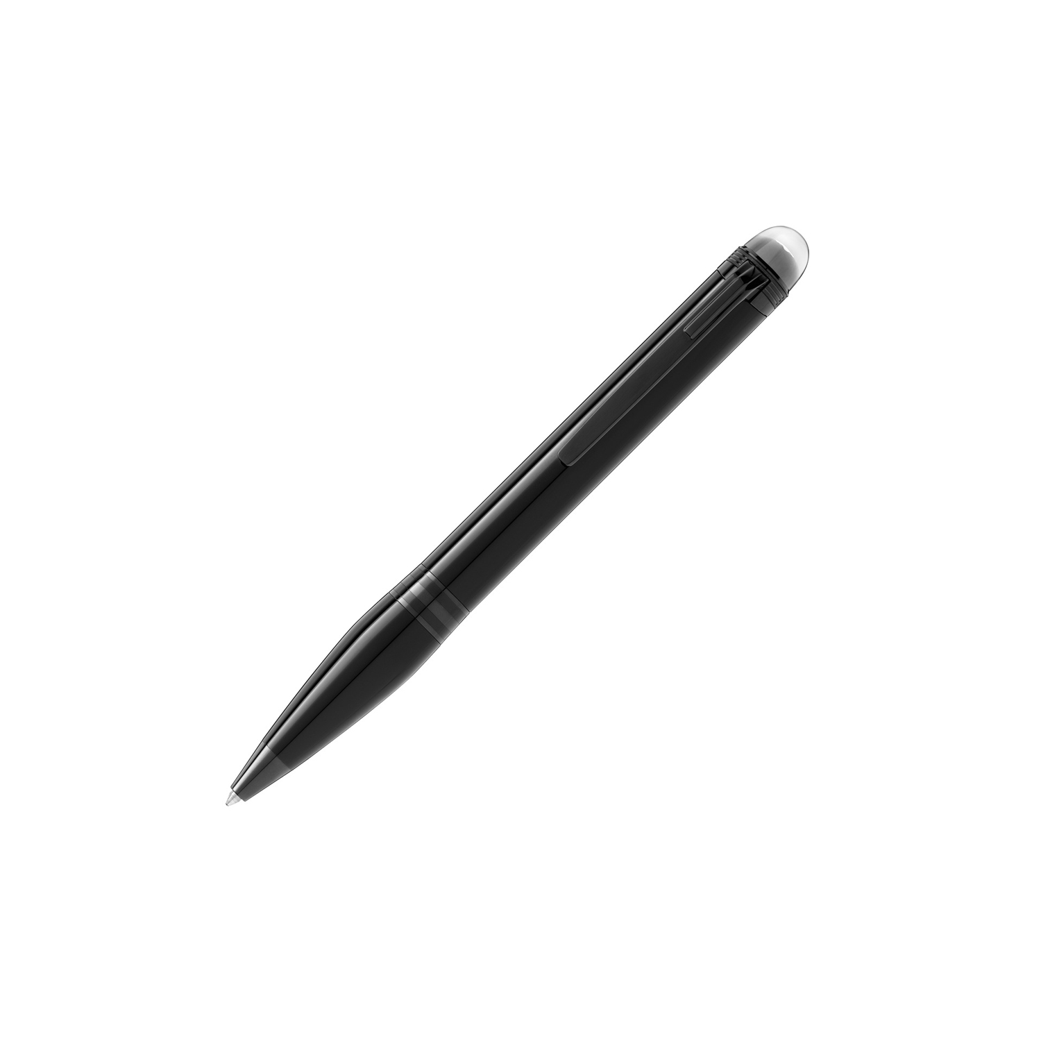 Montblanc, StarWalker BlackCosmos Precious Resin Ballpoint Pen A Montblanc, StarWalker BlackCosmos Ballpoint pen made of shiny black precious resin and black PVD coated fittings.