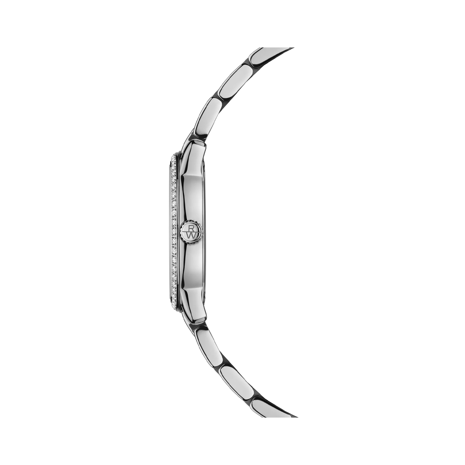 Raymond Weil, Toccata Silver with Diamonds, Quartz Women's Watch Raymond Weil, Toccata with a 24mm stainless steel case and bracelet strap featuring silver dial with a diamond set bezel.