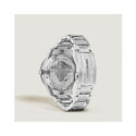 Montblanc, 1858 Iced Sea 0 Oxygen Black, Automatic Men's Watch Montblanc, 1858 Iced Sea 0 Oxygen with a 38mm stainless steel case and bracelet strap featuring a date function and a black patterned dial and a black bezel.