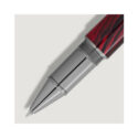 Montblanc, Writers Edition Homage to Bram Stoker Limited Edition Rollerball A Montblanc, Writers Edition Homage to Bram Stoker Limited Edition rollerball pen crafted in red precious resin with ruthenium-coated metal.