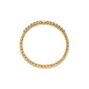 FOPE, Panorama Collection, 18ct Yellow & White Gold Diamond Flex'It Bracelet: 0.26 carat An 18ct yellow and white gold diamond set two tone Flex'It bracelet belonging to the FOPE Panorama collection.