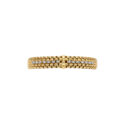 FOPE, Panorama Collection, 18ct Yellow & White Gold Diamond Flex'It Bracelet: 0.26 carat An 18ct yellow and white gold diamond set two tone Flex'It bracelet belonging to the FOPE Panorama collection.