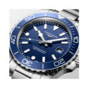Longines, HydroConquest with a 42mm stainless steel case and bracelet strap featuring a date function and a blue dial with a blue bezel.