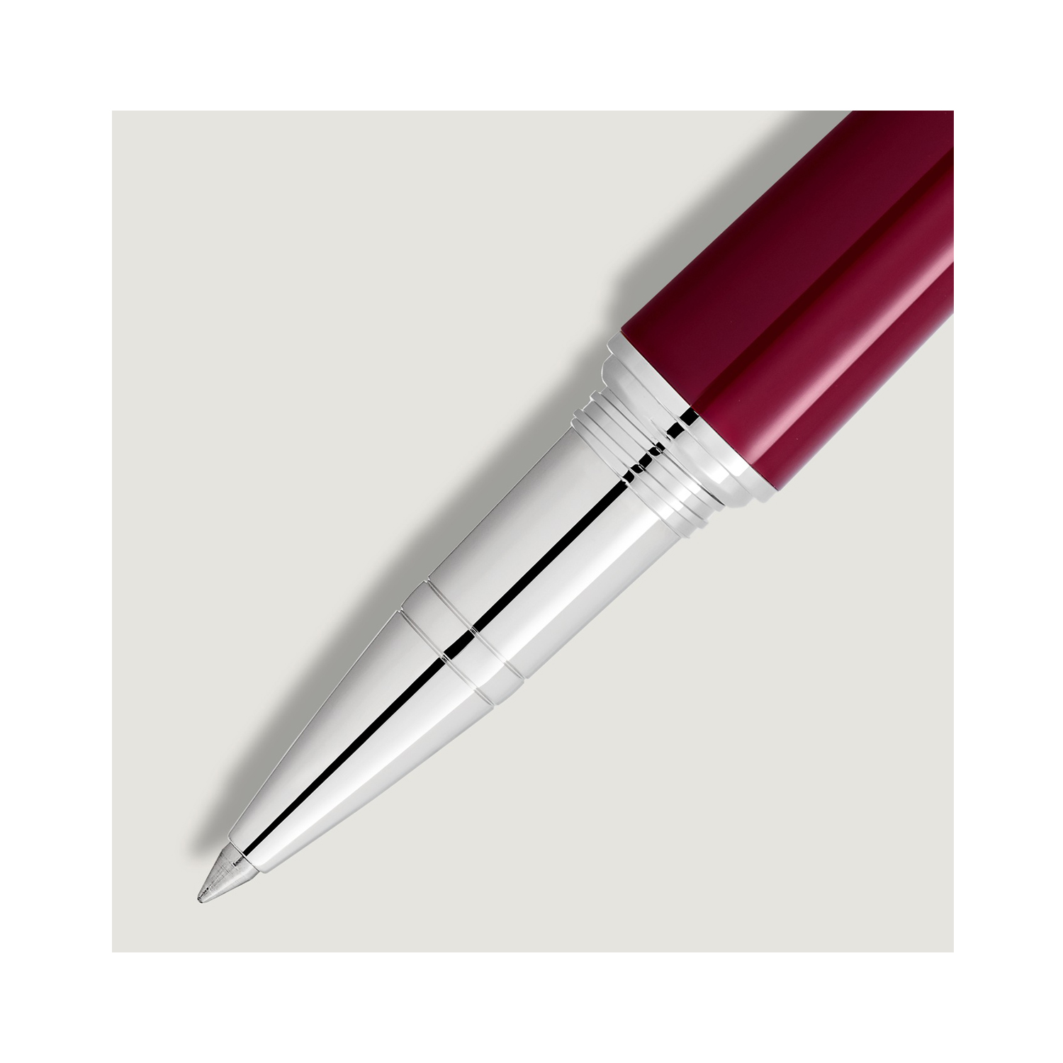Montblanc, Muses Maria Callas Ruby Special Edition Rollerball A Montblanc, Muses Maria Callas Special Edition Rollerball pen crafted in ruby-coloured precious resin featuring a platinum coated clip.