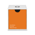 Montblanc Ink Bottle StarWalker Extreme with 50ml of blaize orange coloured ink.