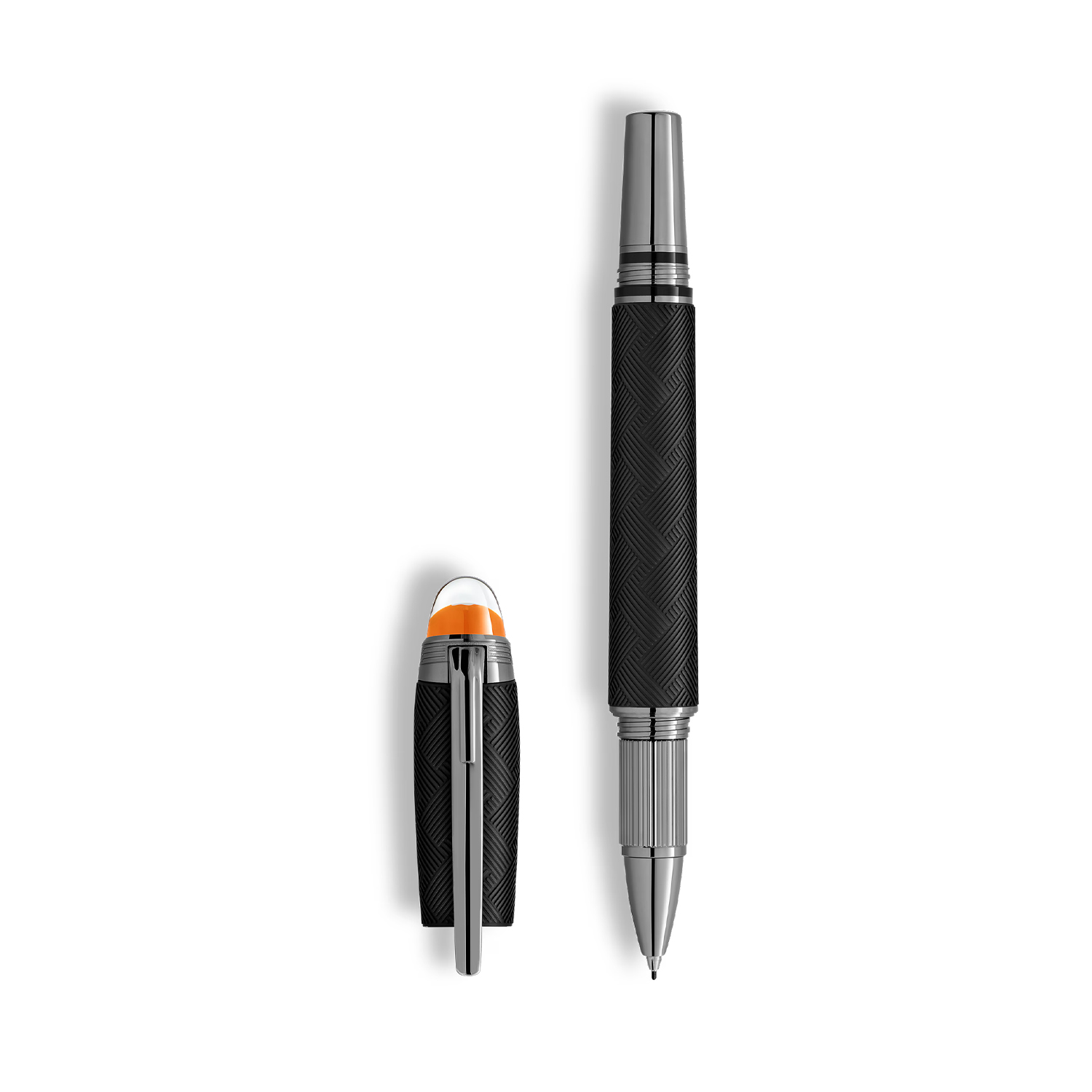 Montblanc, StarWalker Extreme Precious Resin Fineliner A Montblanc, StarWalker Extreme fineliner pen crafted in black precious resin with the “Extreme” pattern featuring ruthenium coated fittings.