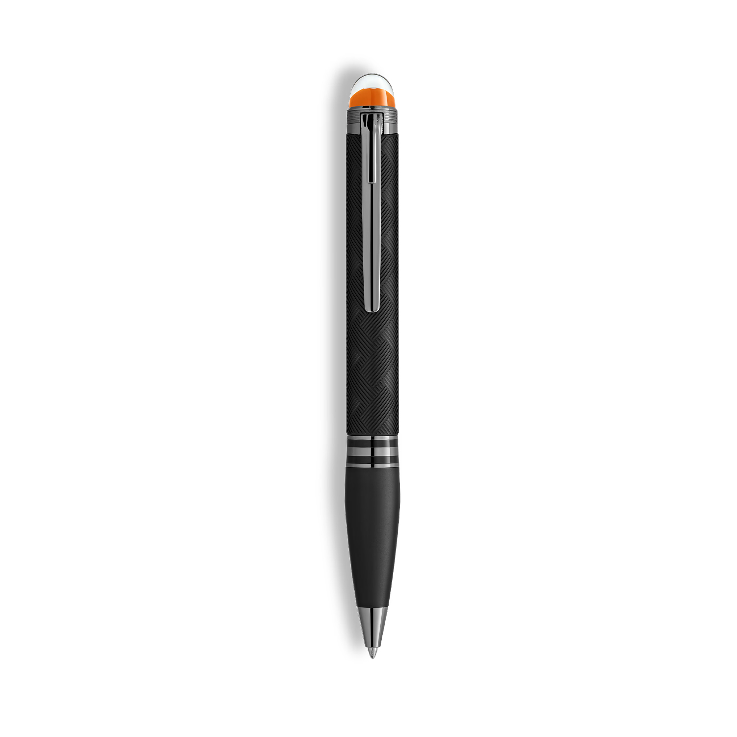A Montblanc, StarWalker Extreme ballpoint pen crafted in black precious resin with the “Extreme” pattern featuring ruthenium coated fittings.