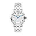 Montblanc, Star Legacy with a 39mm stainless steel case and bracelet strap featuring a date function and a silver dial.