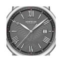 Montblanc, Star Legacy with a 43mm stainless steel case and a grey leather strap featuring a date function and a grey dial.