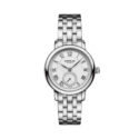 Montblanc, Star Legacy Diamond Dial Steel Strap, Automatic Women's Watch Montblanc, Star Legacy with a 32mm stainless steel case and bracelet strap featuring a small second hand and diamond set white dial.