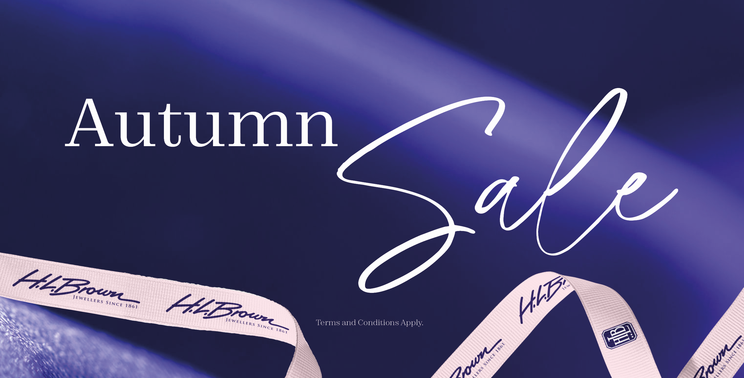 H. L. Brown Sale Banner